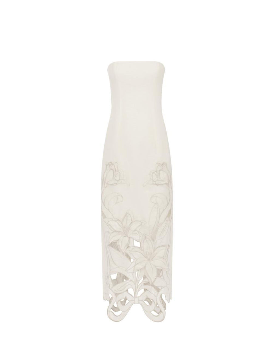 Dress Rayna White Linen