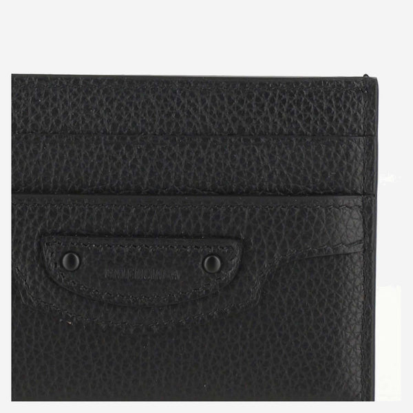 Neo Classic Card Holder Black Calf Leather Wallets & Cardholders