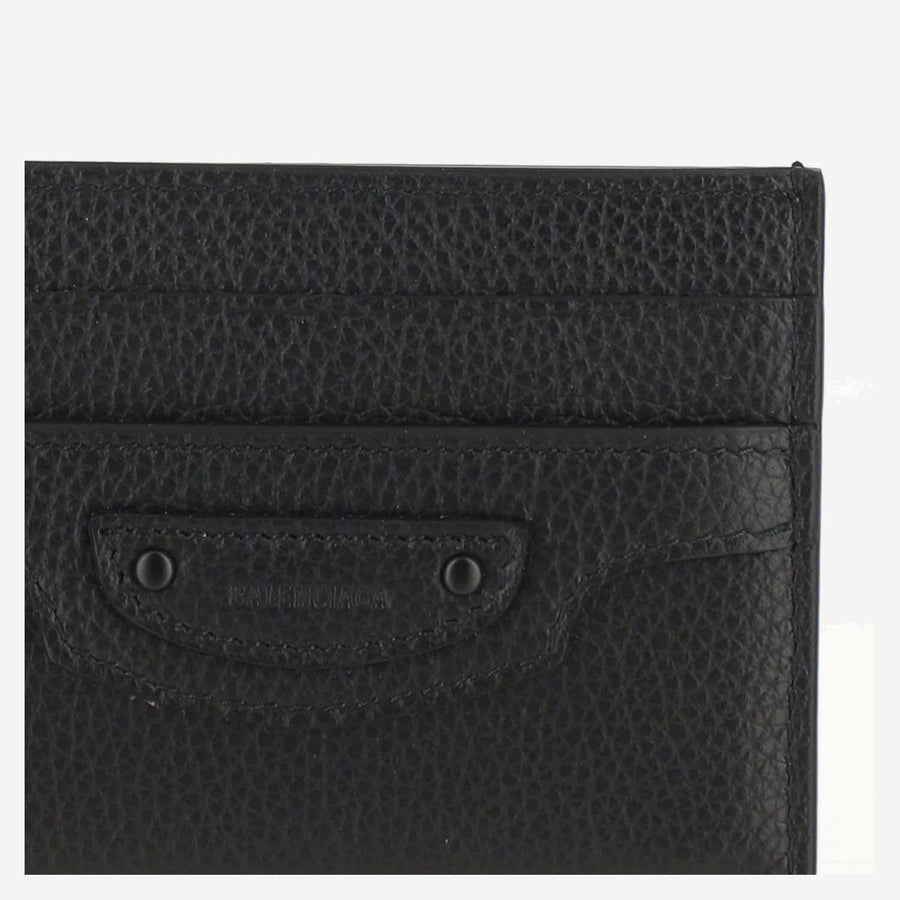 Neo Classic Card Holder Black Calf Leather Wallets & Cardholders
