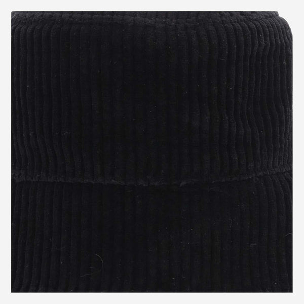 Bucket Hat Cotton Velvet Black