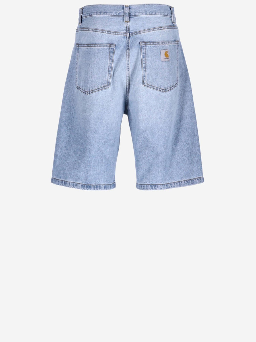 Cotton Shorts Landon Light Denim Robertson Jean