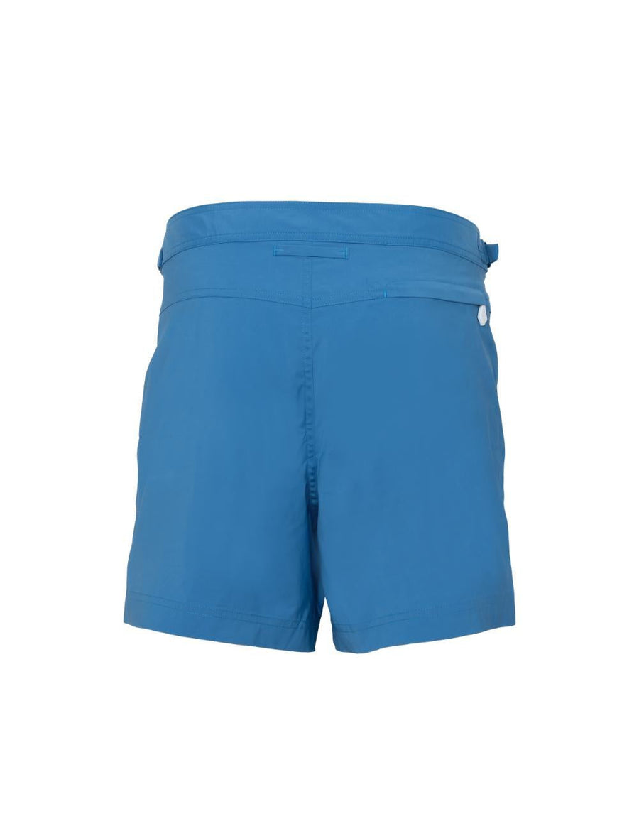 Swimsuit Blue Polyester Suits