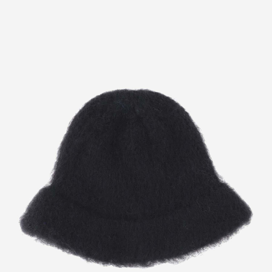 Wool Bucket Hat Black Finnshep