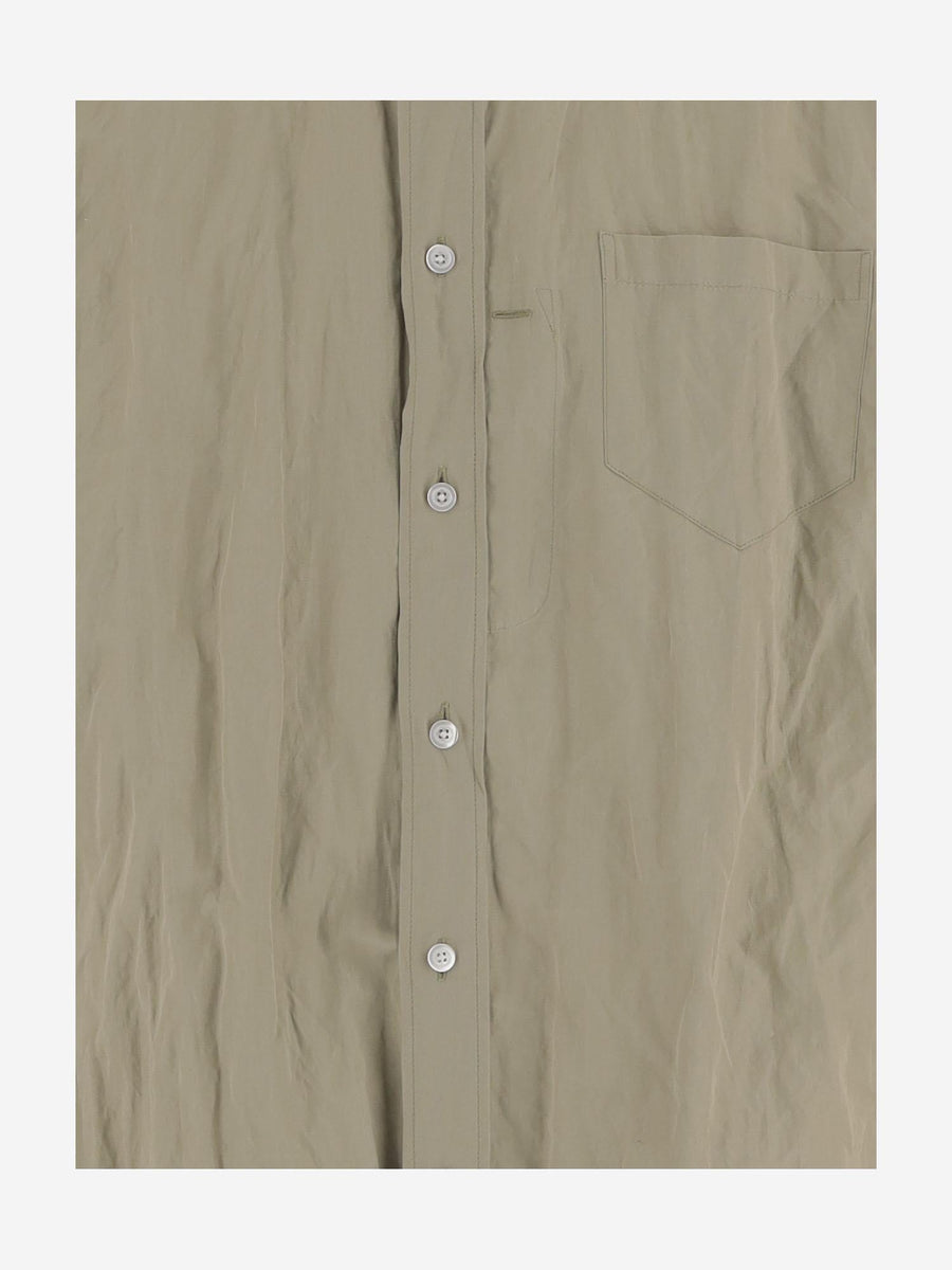 Shirt Cotton-Blend Khaki
