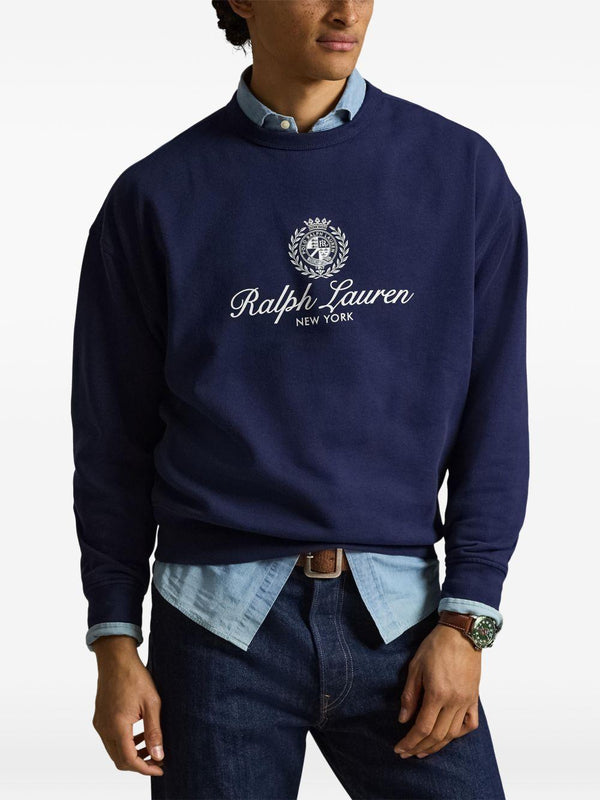 Sweatshirt Blue Cotton Sweatshirts