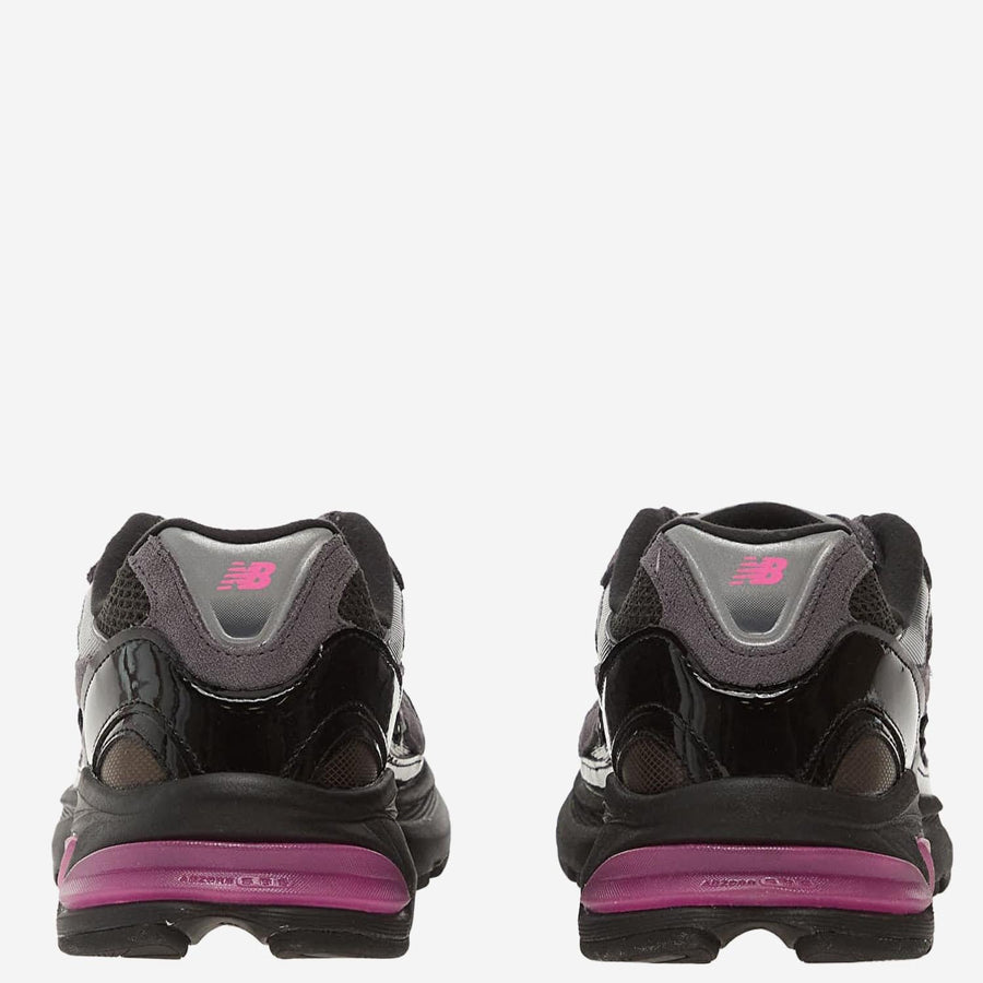 Sneakers Black Leather/synthetic/mesh Trainers