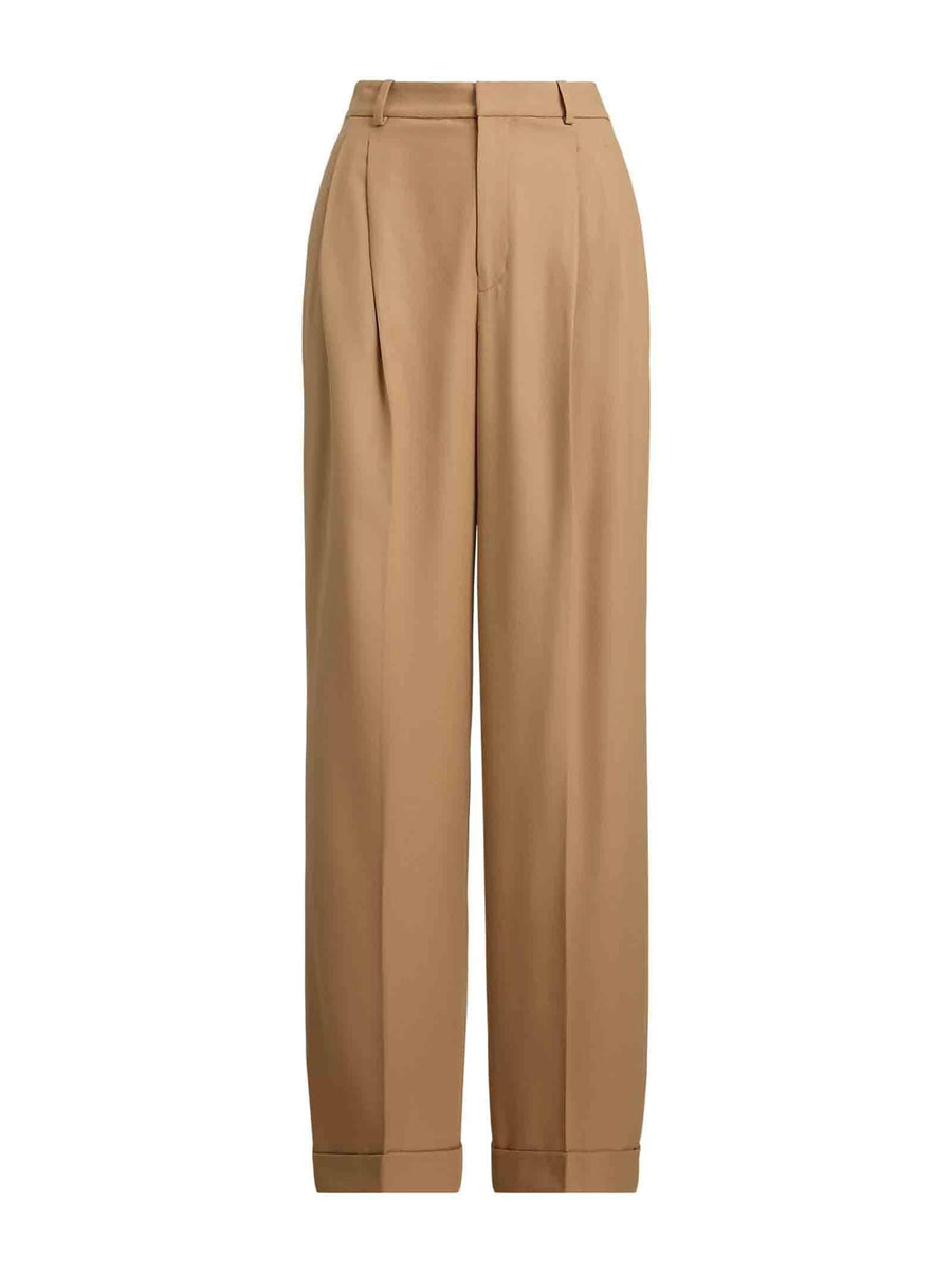 Bacall Trousers Camel Wool