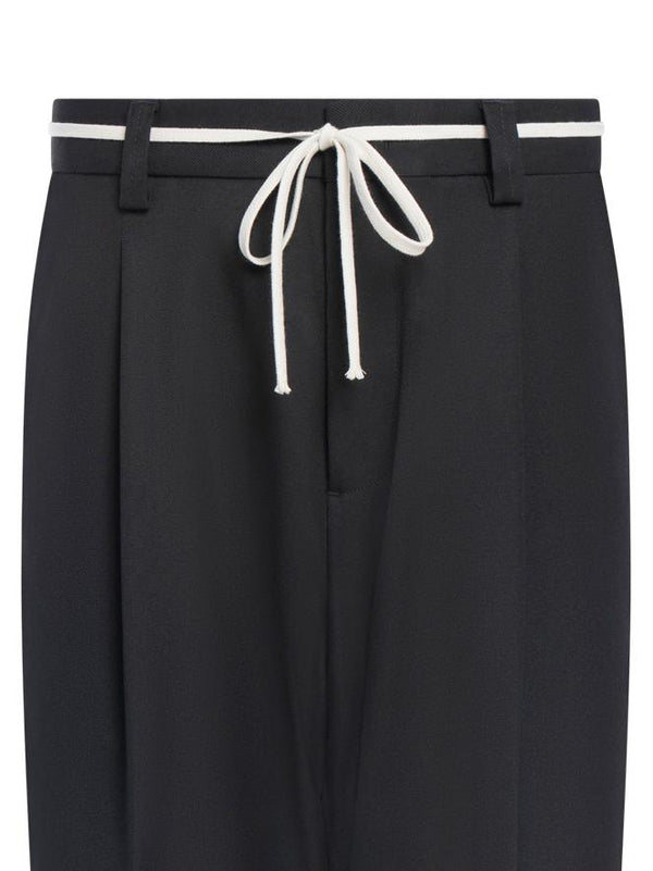 State Of Order Trousers Black Polyester