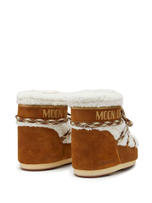 Moon Boot Lab69 Icon Low Cognac / White Sheepskin