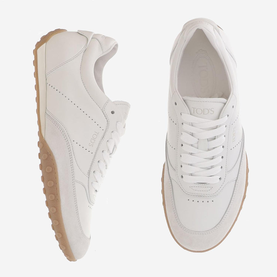 Leather Sneakers White Trainers