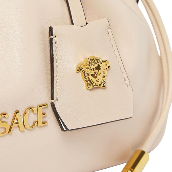 Tag Mini Nappa Leather Bag Ivory Lambskin Handbags