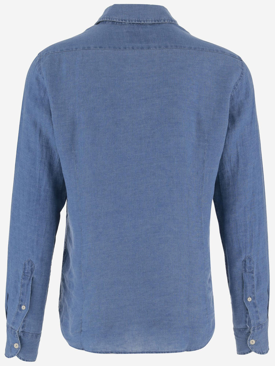 Shirt Linen Navy