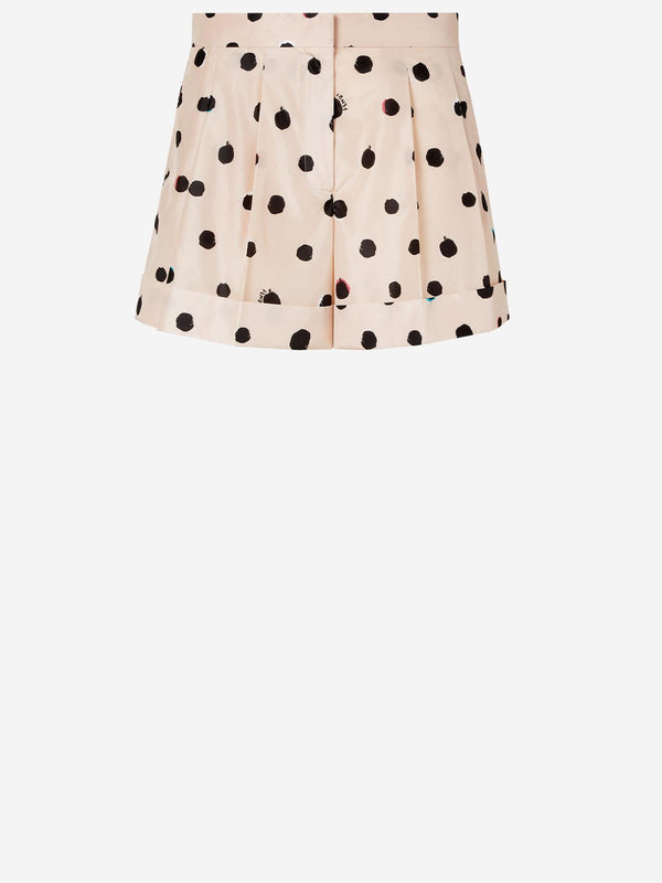 Taffeta Shorts Silk
