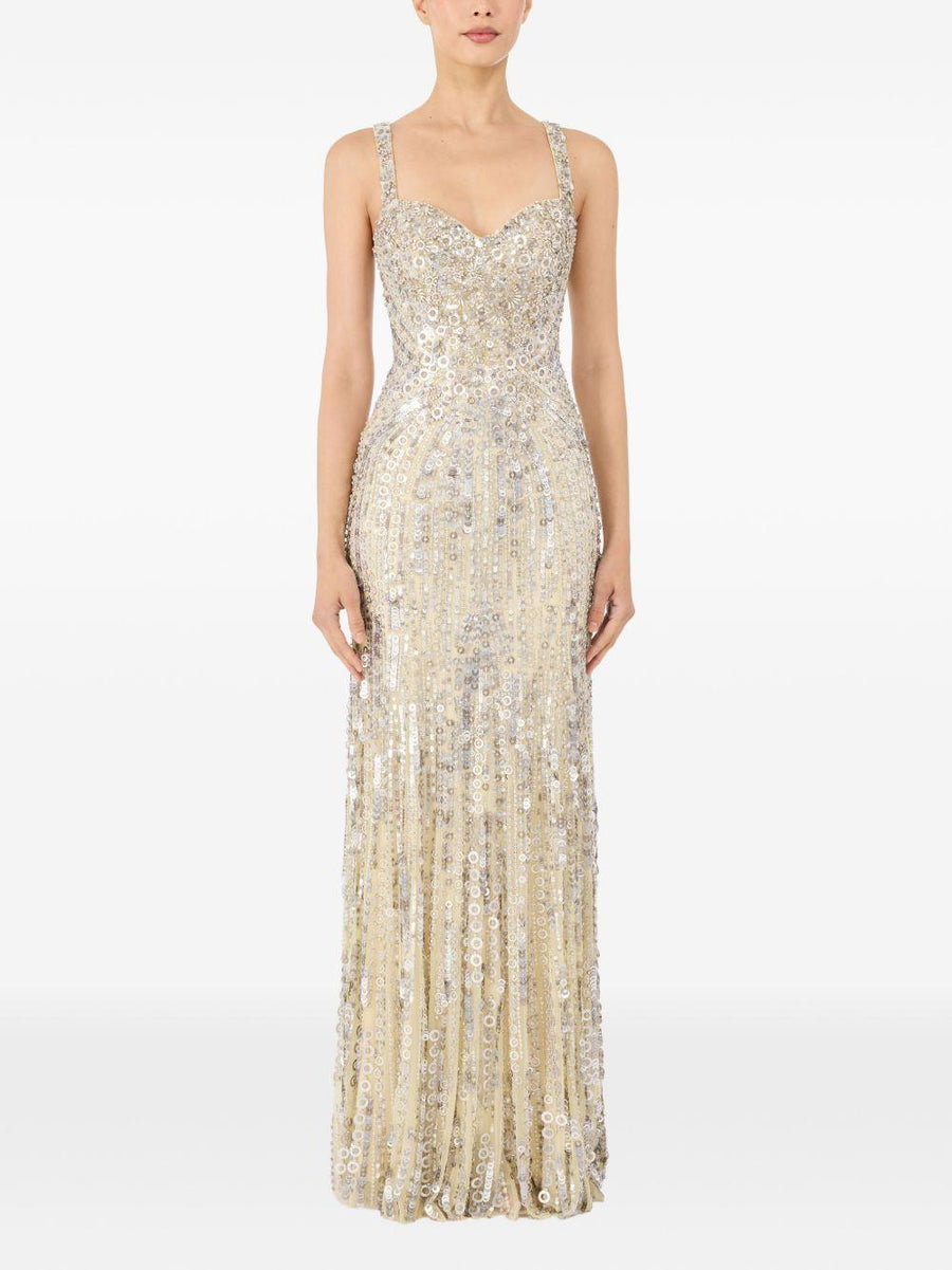 Dress Da Vinci Ivory Nylon