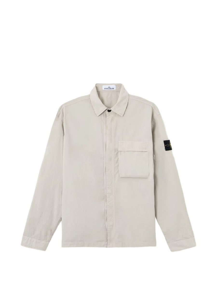 Shirt Pearl Grey Cotton