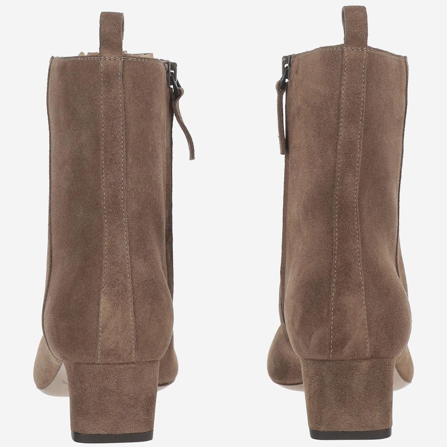 Ankle Boots Brown Suede