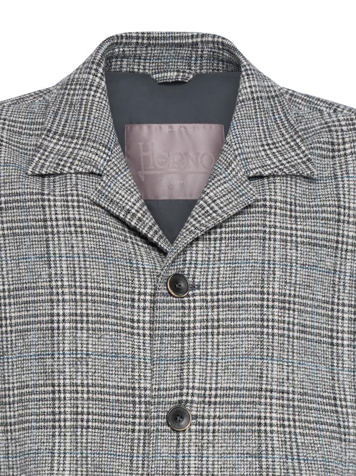 Blazer Gray Wool Jacket