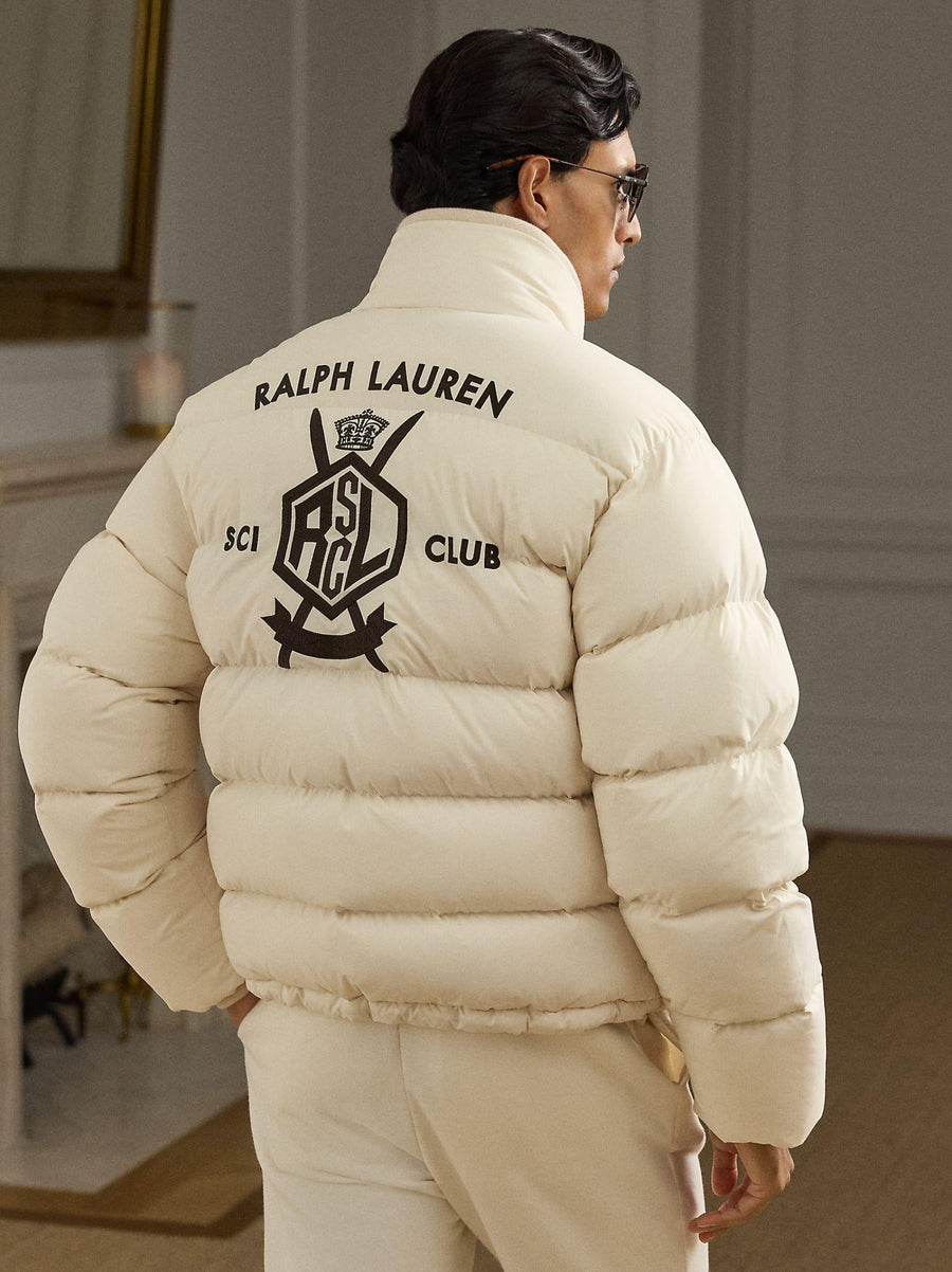 Down Jacket Cream Padded &