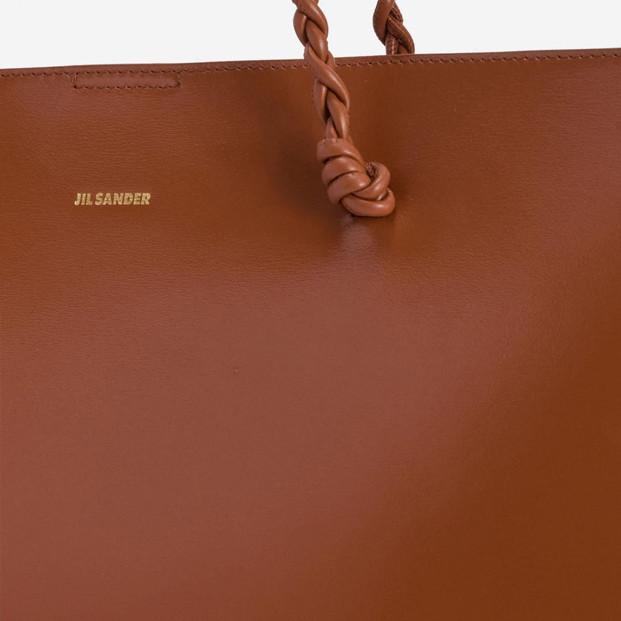 Leather Tote Bag Brown Shoulder