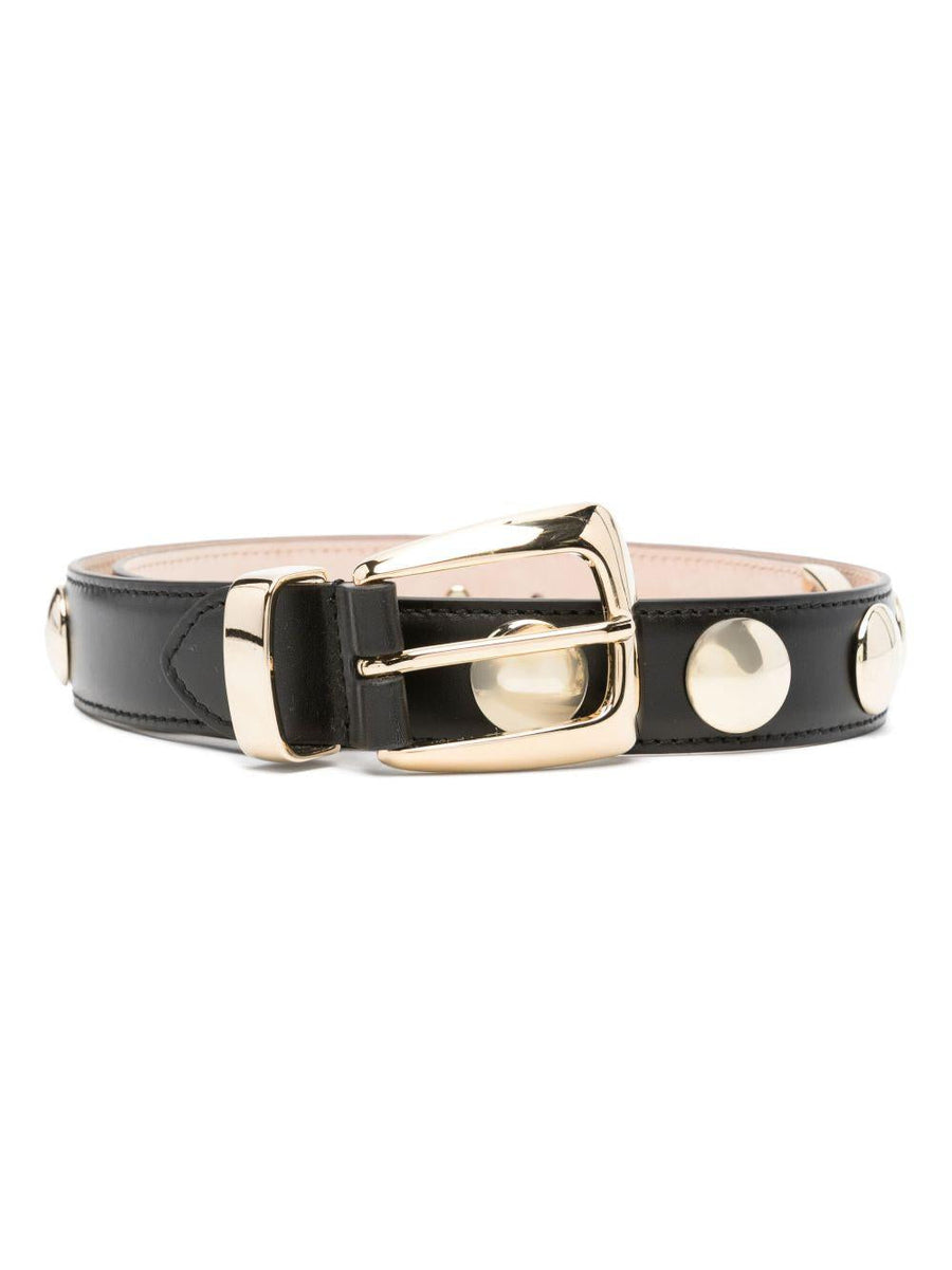 Belt Khaite Ny Benny Black Calfskin