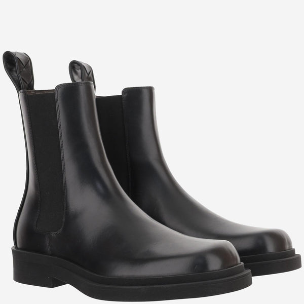 Boots Chelsea Ben Black Leather Calfskin