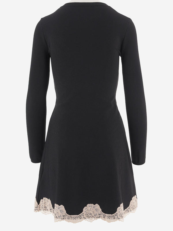 Dress Viscose Blend Black