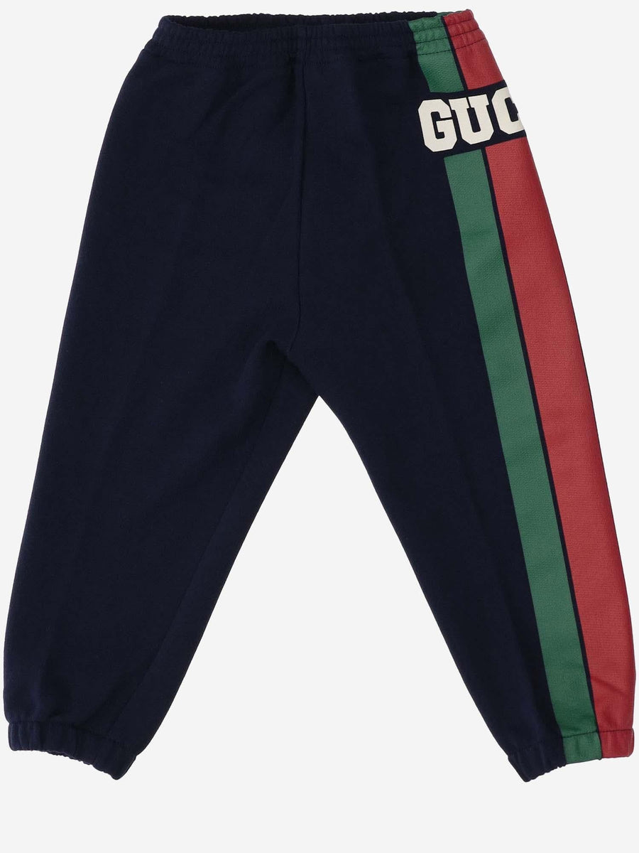 Cotton Joggers, Navy Trousers