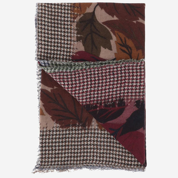 Scarf Foliage Multicolour Lyocell