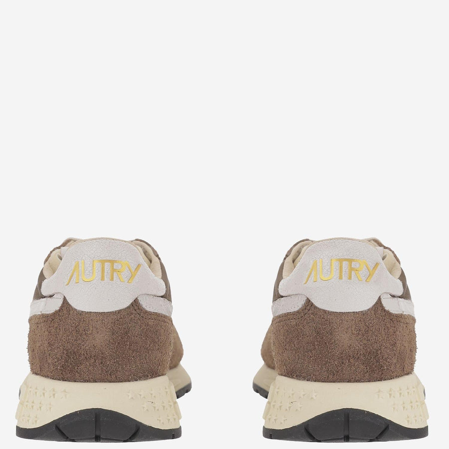 Sneakers Reelwind Brown Leather Trainers
