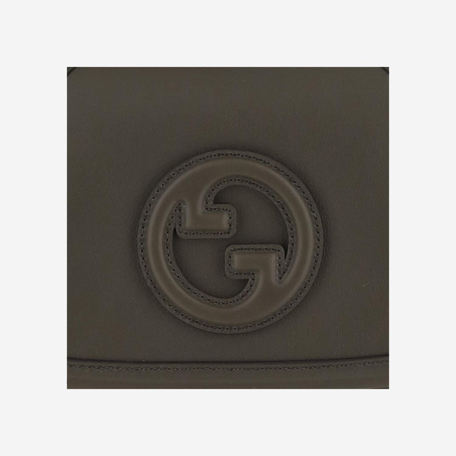 Small Blondie Bag Military Green Calf Skin Shoulder