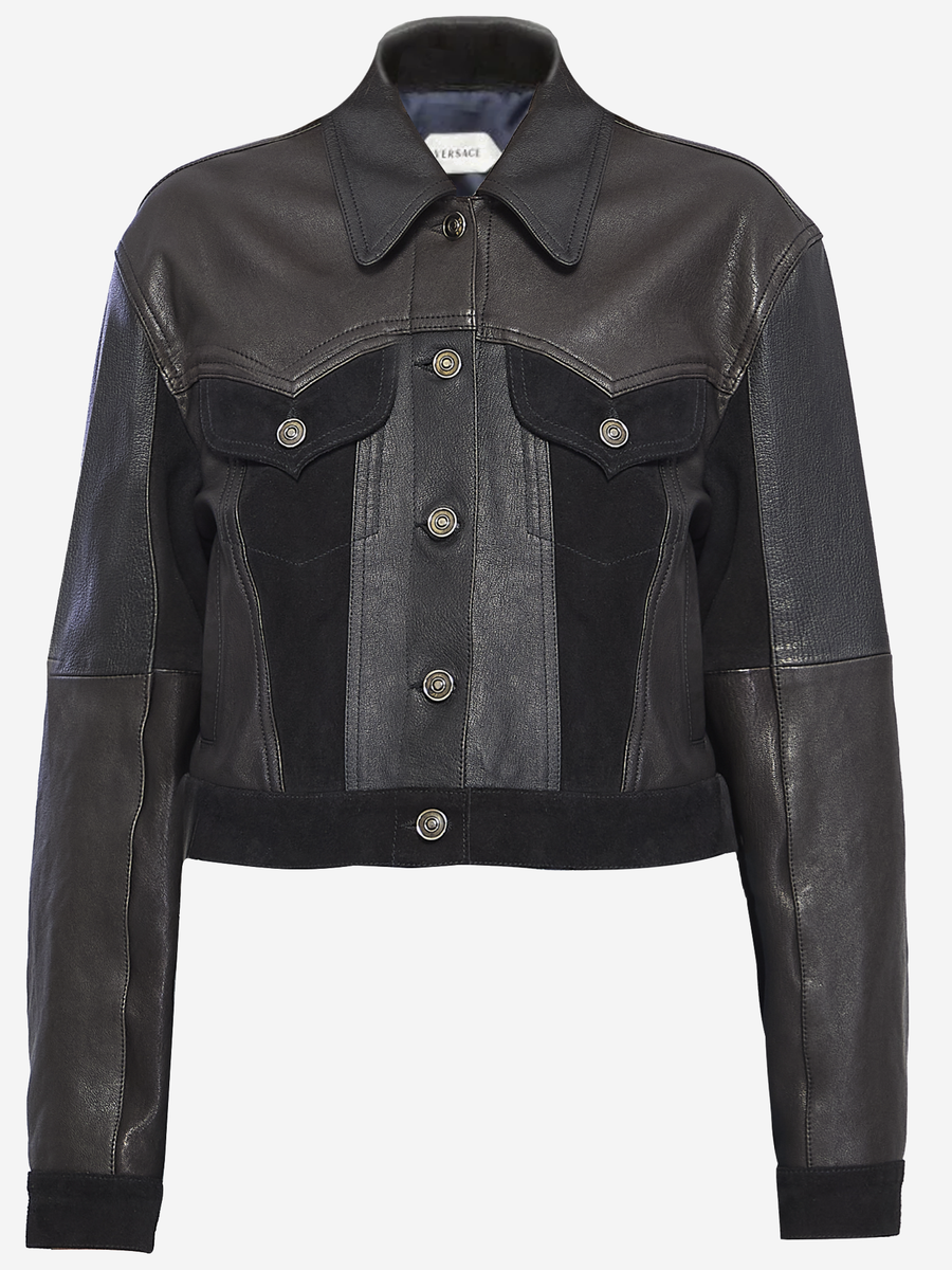 Leather Jacket Black Goatskin