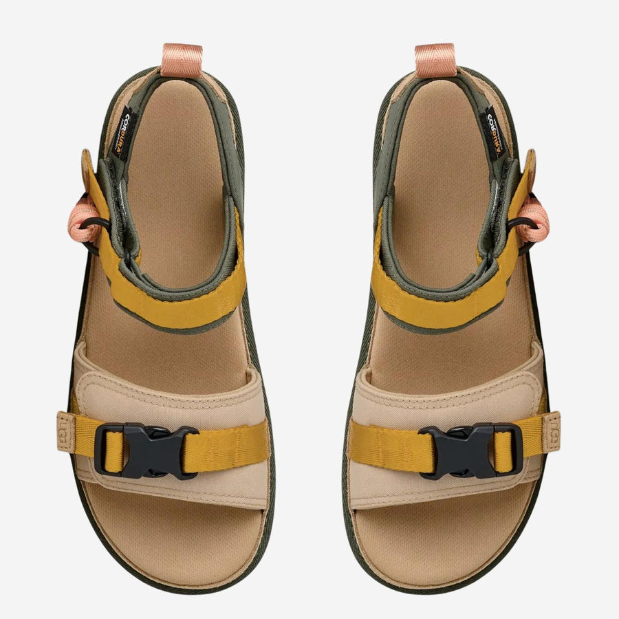 Sandals Goldenstar Wildwood Beige Fabric