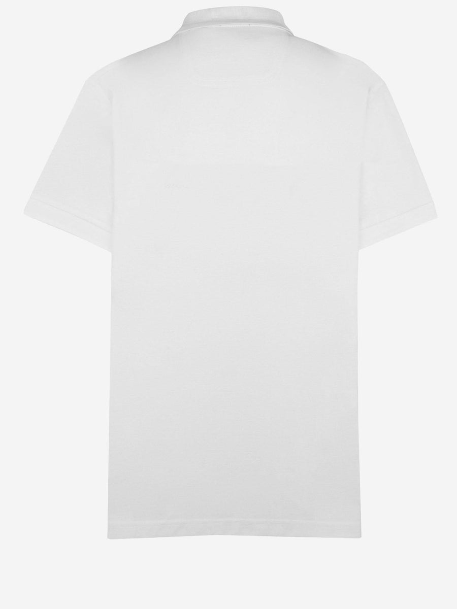 Cotton Polo Shirt White