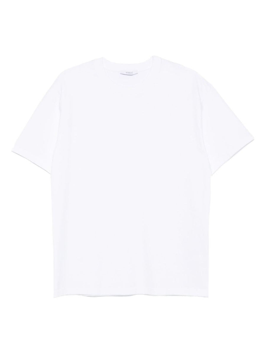 T-Shirt Stamp Print White Cotton T-shirts