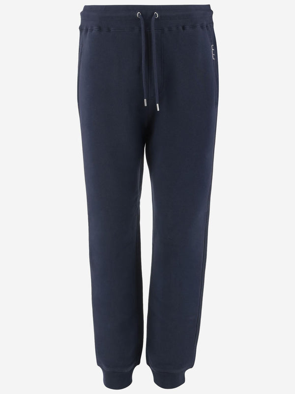 Cotton Jogging Trousers Navy