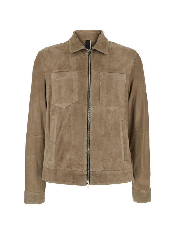 Jacket Suede Mud