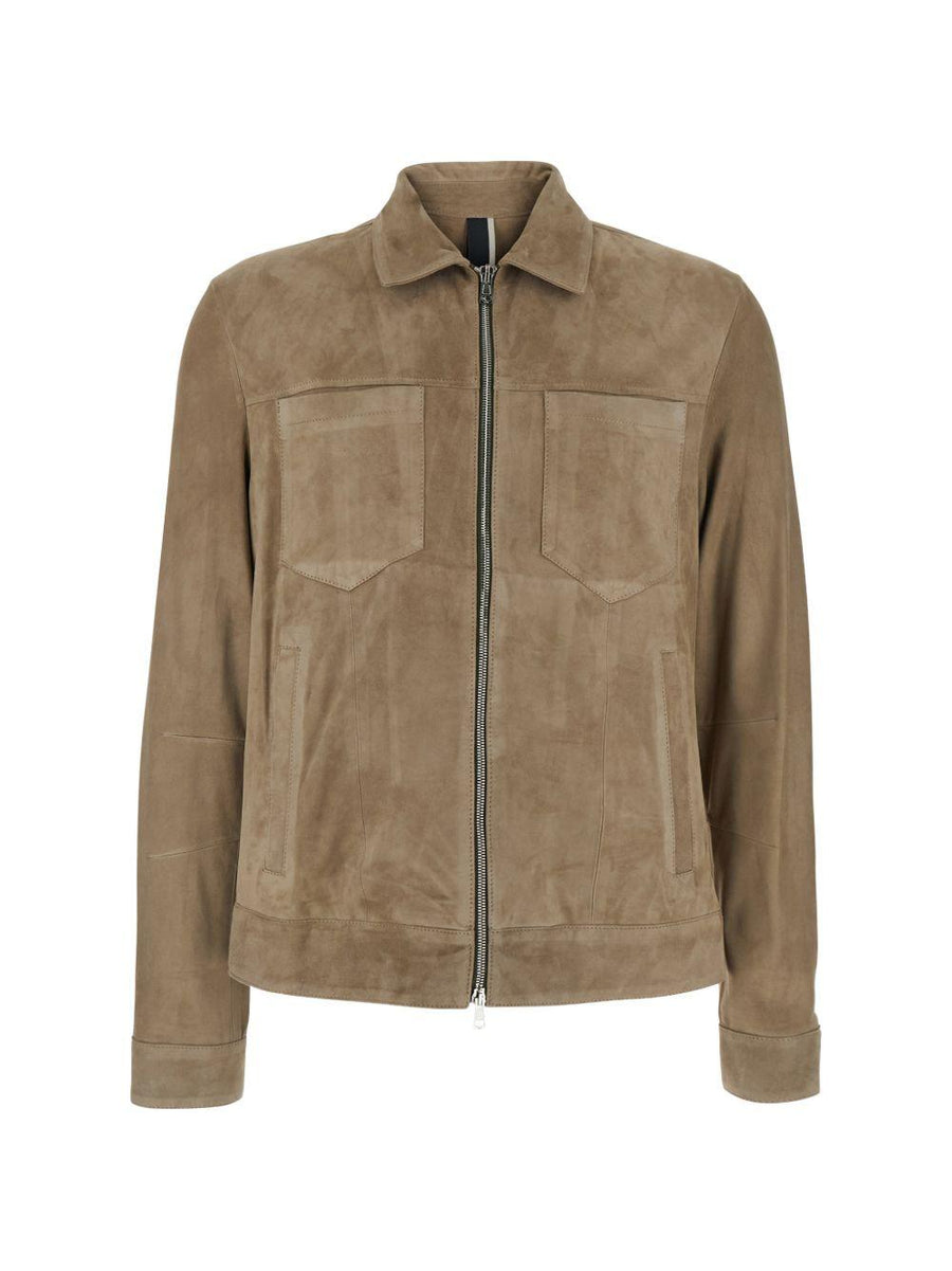 Jacket Suede Mud