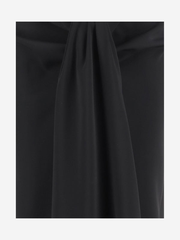 Skirt Sablier Black Viscose