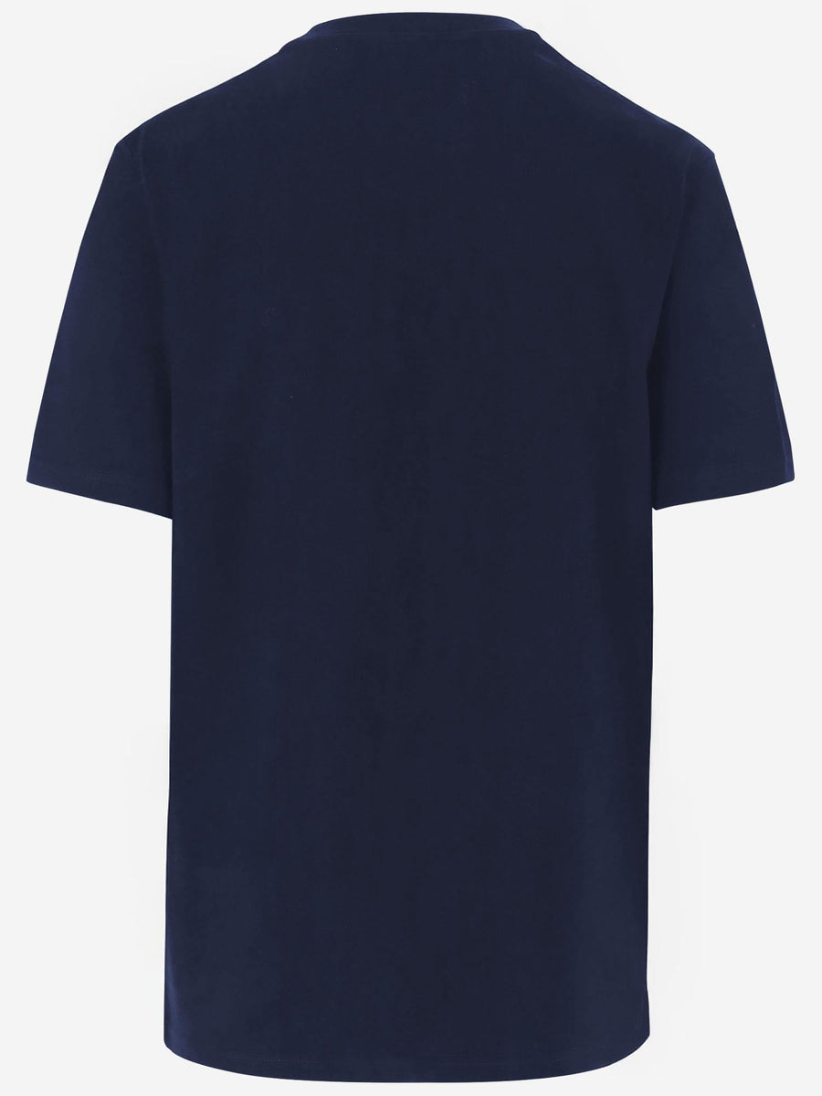 Cotton T-Shirt With Logo Navy T-shirts & Jerseys