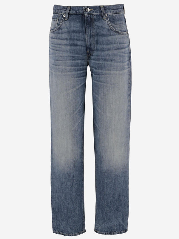Jeans Cotton Denim Blue