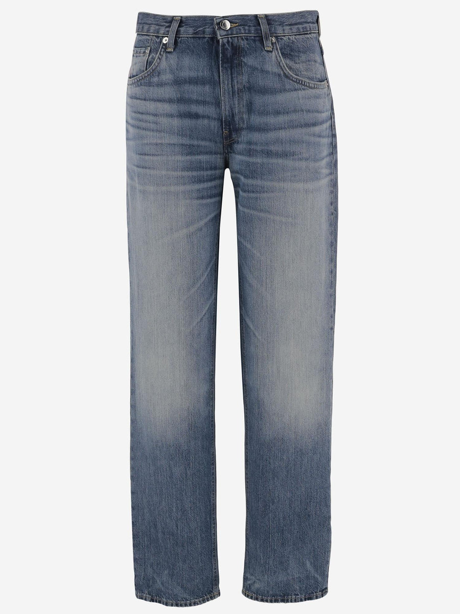 Jeans Cotton Denim Blue