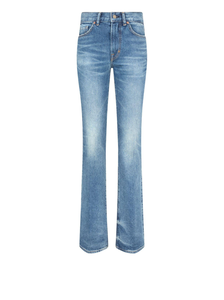 Jeans Blue Cotton