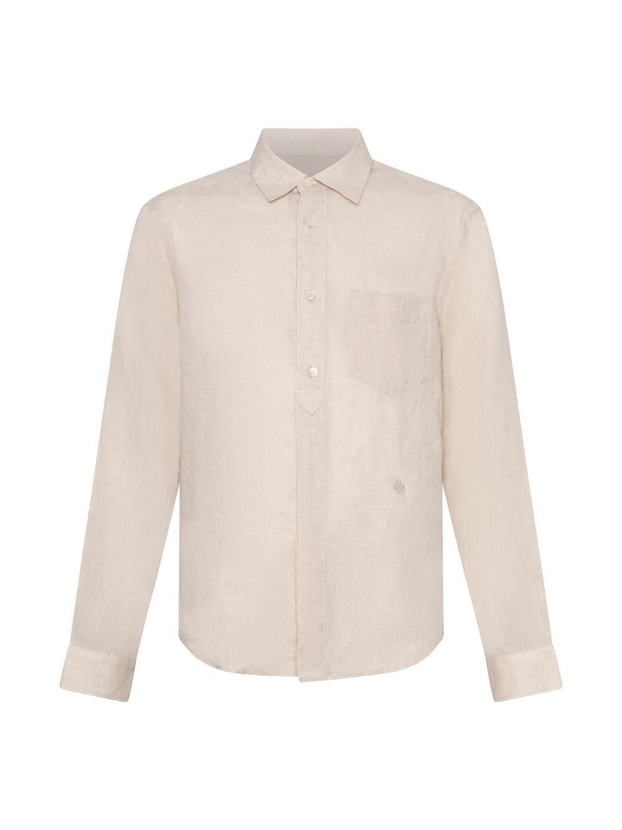 Linen Shirt Light Beige
