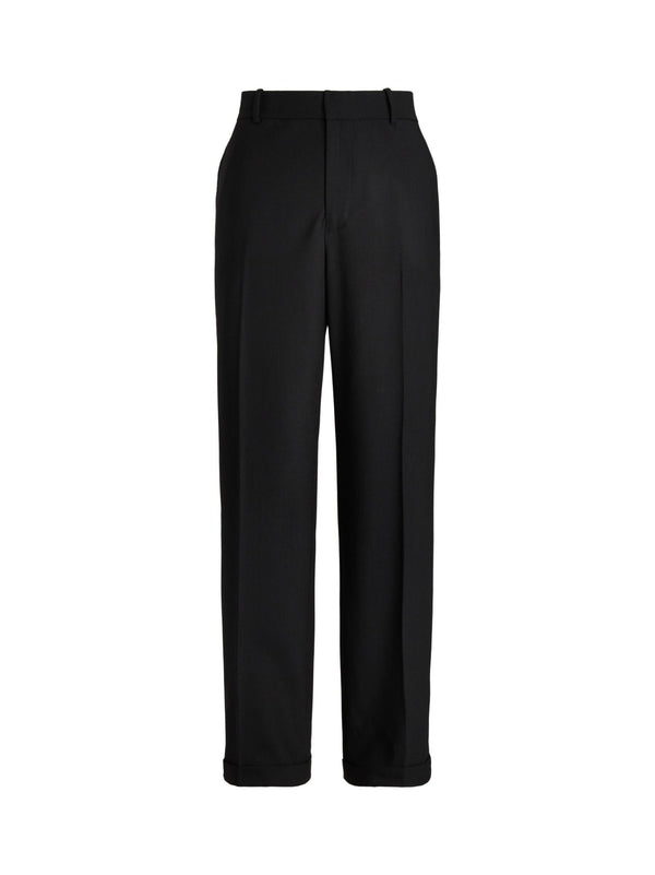 Trousers Black Wool