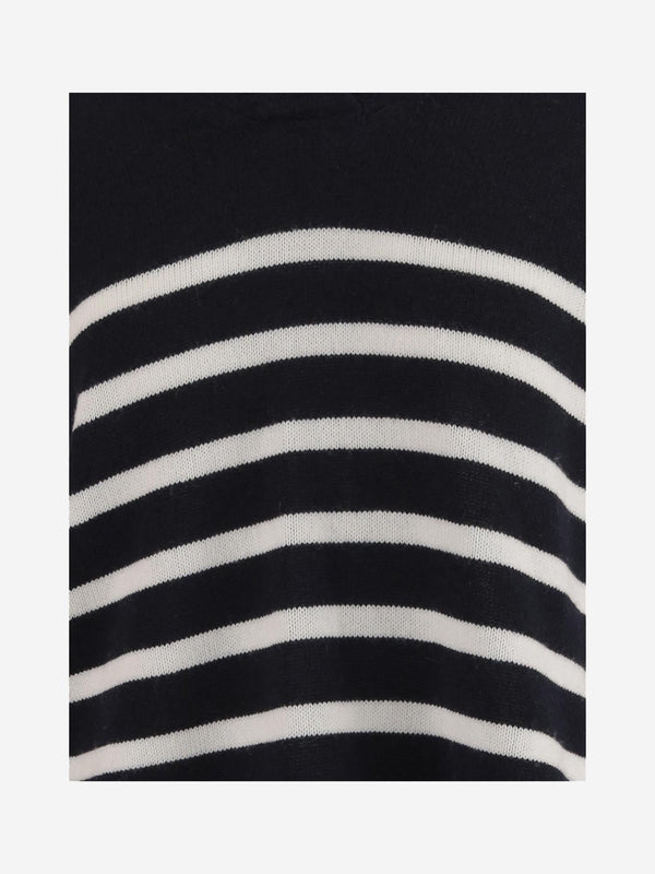Cashmere Striped Sweater Multicolour Wool