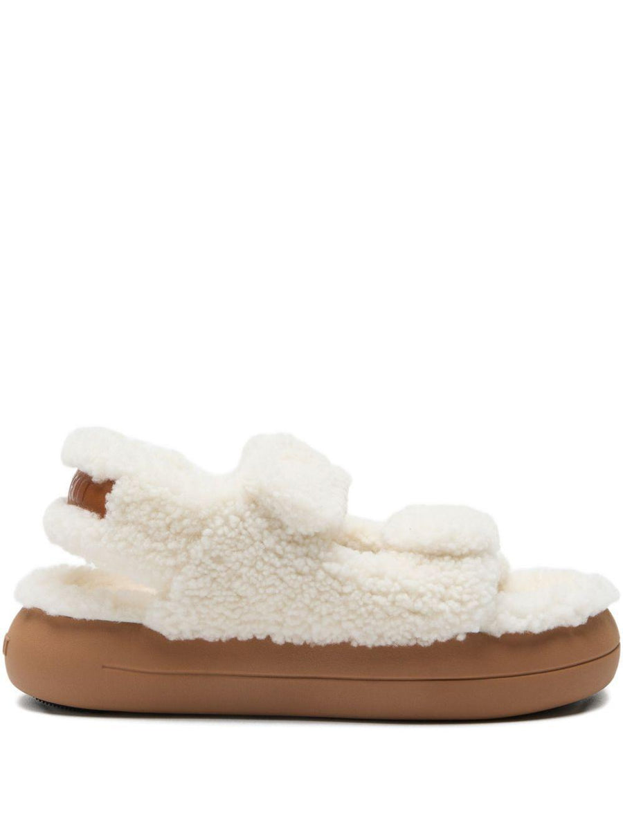 Sandals Shearling White