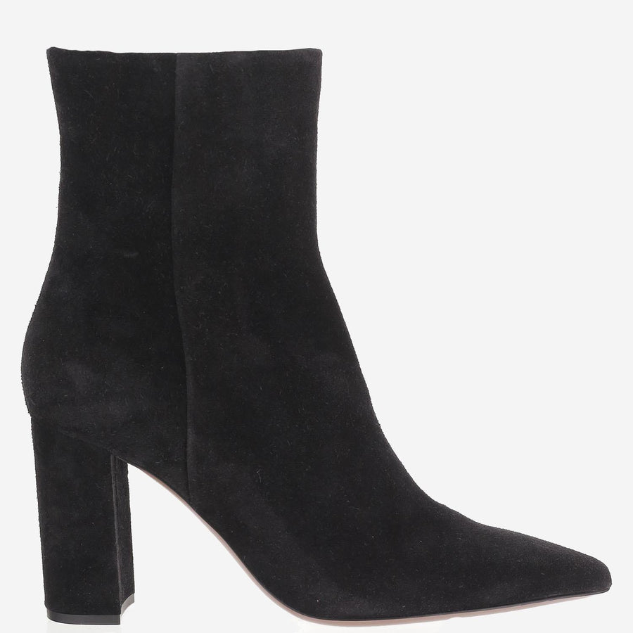Ankle Boots Anja Black Calfskin (bos Taurus)