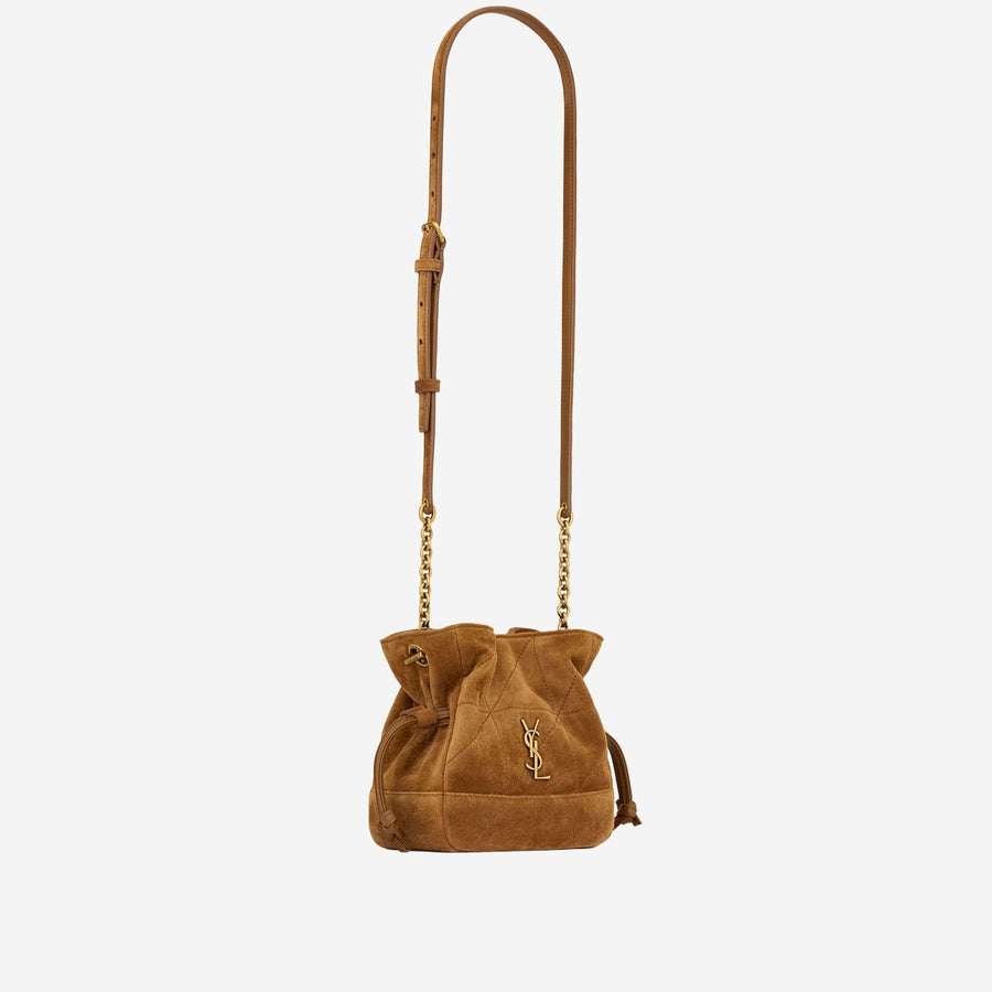 Mini Suede Clutch Brown Leather Shoulder Bags