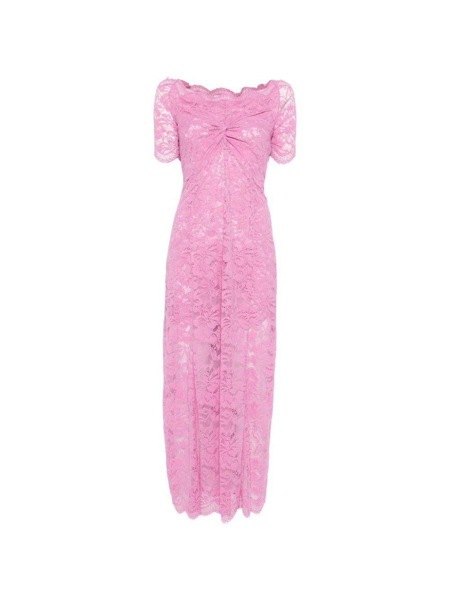 Dress Floral Lace Camellia Polyamide