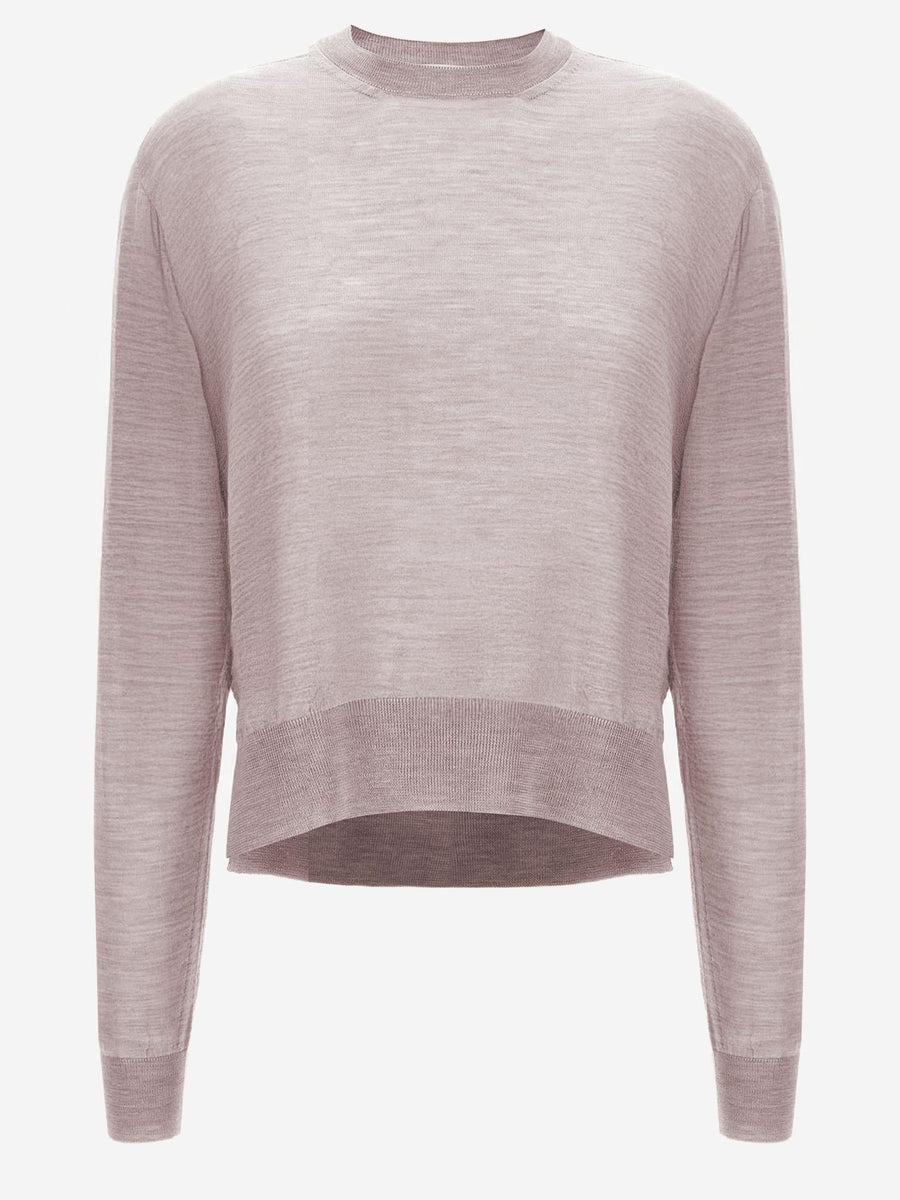Wool And Cashmere Blend Sweater Pink